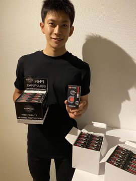 レーシングライダーの渥美心さんがEarPeaceMOTOを紹介してくださいました!