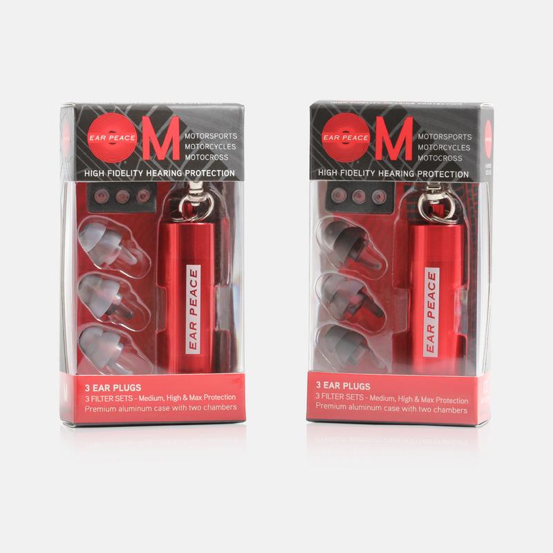 EARPEACE M (モータースポーツ用耳栓)- MOTORSPORT EAR PLUGS
